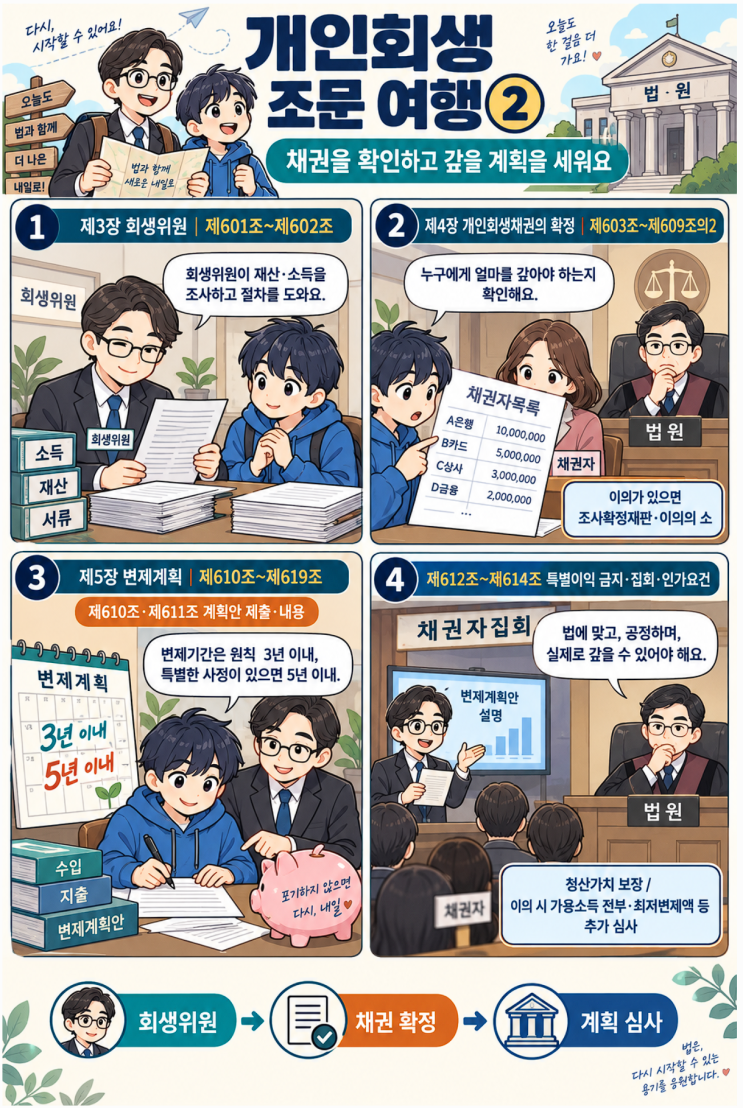 개인회생 조문 여행 만화 2